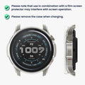 kwmobile Glas Hülle für Amazfit Balance 2 A2429 Schutzhülle Fullbody Fitnesstracker Case Set