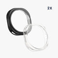kwmobile Schutzhülle für Samsung Galaxy Watch 8 (44mm) Fullbody Display Cover Set