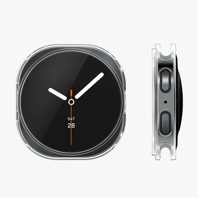 kwmobile Schutzhülle für Samsung Galaxy Watch 8 (44mm) Fullbody Display Cover Set