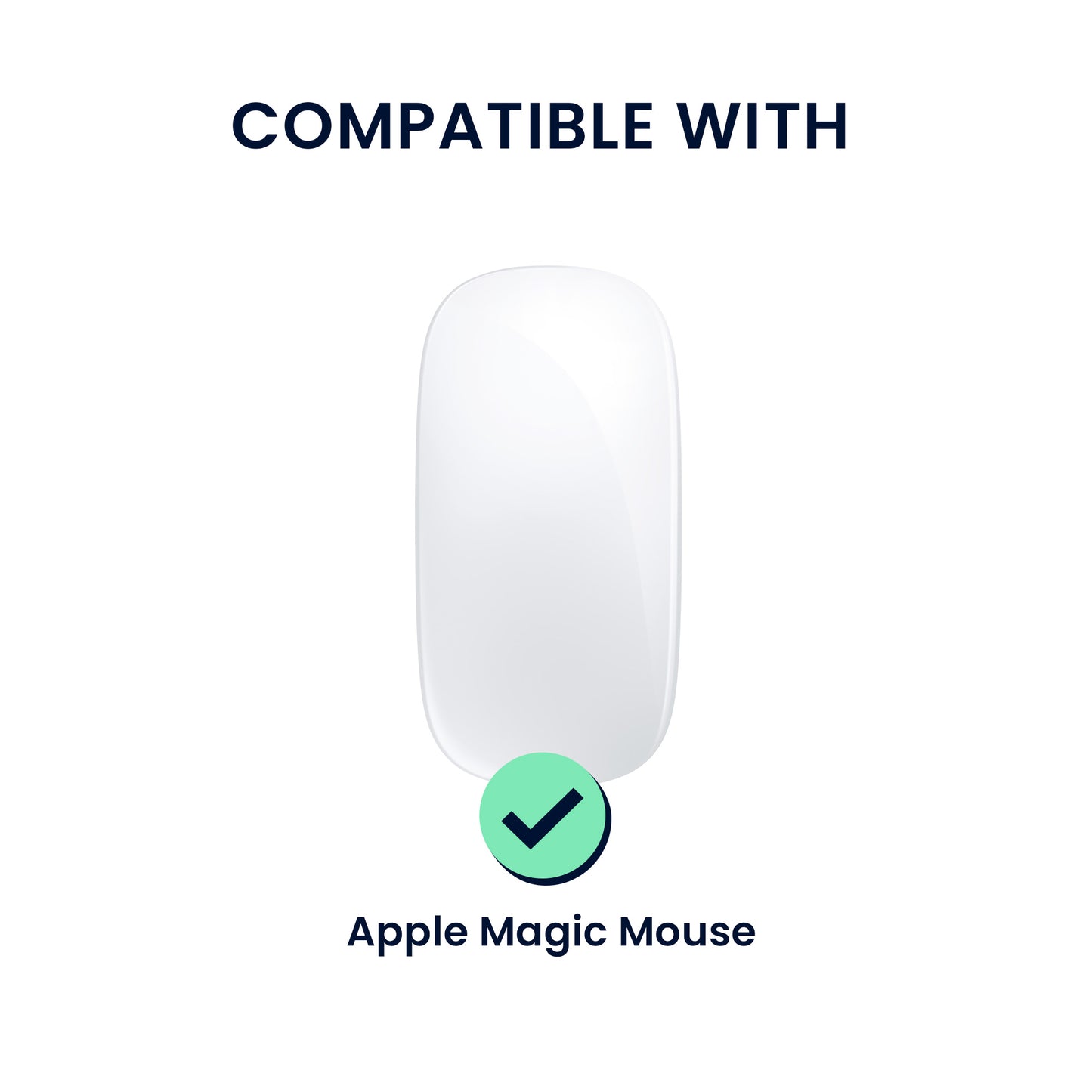 kwmobile Schutzhülle für Apple Magic Mouse Hülle - PC Maus Cover aus rutschfestem TPU - Case