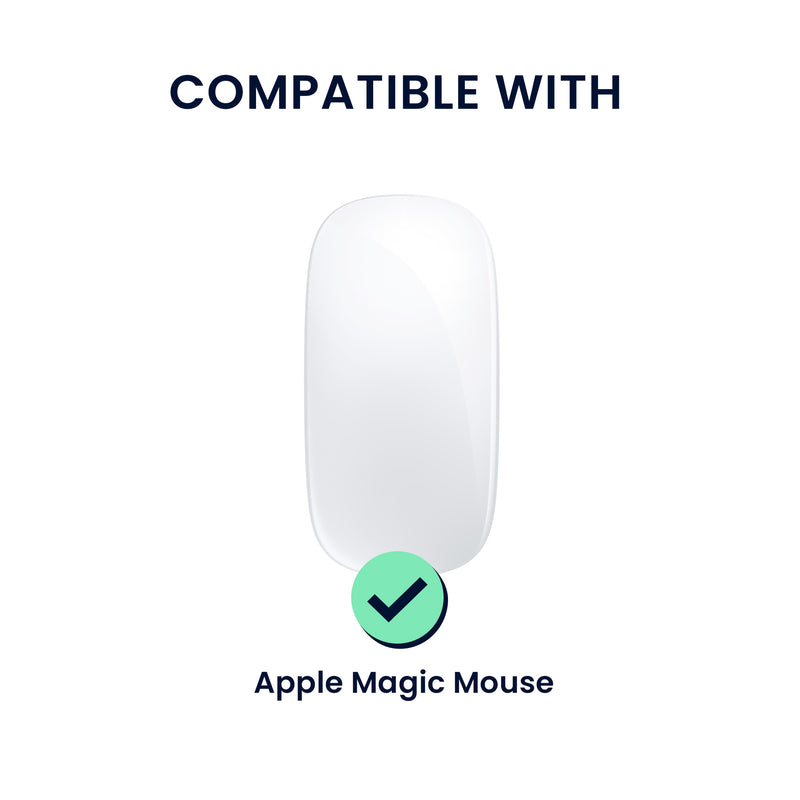 kwmobile Schutzhülle für Apple Magic Mouse Hülle - PC Maus Cover aus rutschfestem TPU - Case