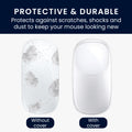 kwmobile Schutzhülle für Apple Magic Mouse Hülle - PC Maus Cover aus rutschfestem TPU - Case