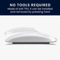kwmobile Schutzhülle für Apple Magic Mouse Hülle - PC Maus Cover aus rutschfestem TPU - Case