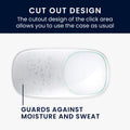 kwmobile Schutzhülle für Apple Magic Mouse Hülle - PC Maus Cover aus rutschfestem TPU - Case