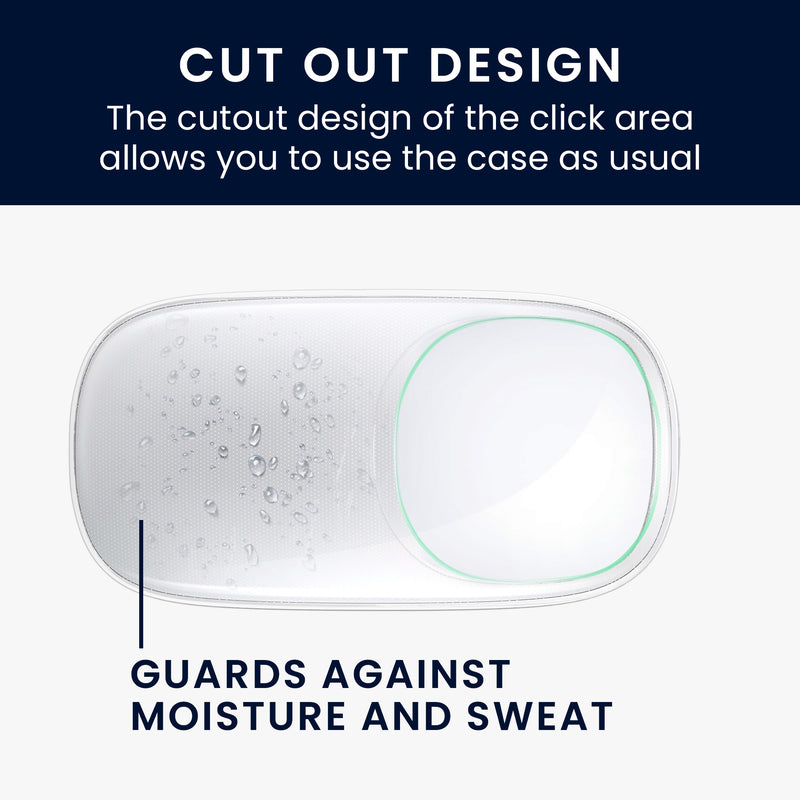 kwmobile Schutzhülle für Apple Magic Mouse Hülle - PC Maus Cover aus rutschfestem TPU - Case