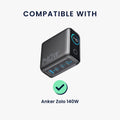 kwmobile Hülle für Anker Zolo 140W Case - Powerbank Hülle für unterwegs - Tasche für Power Bank