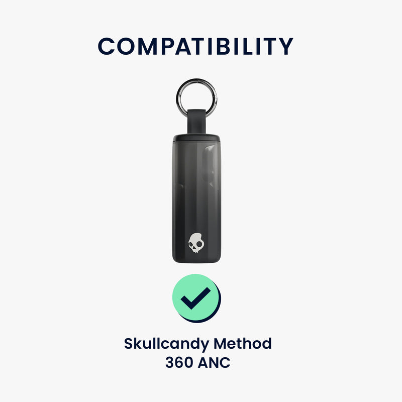 kwmobile Hülle kompatibel mit Skullcandy Method 360 ANC Kopfhörer