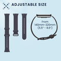 kwmobile Uhrenarmband für Xiaomi Smart Band 8 Pro / Smart Band 9 Pro Armband Fitnesstracker Band Set Ersatzarmband Smartwatch