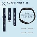 kwmobile Uhrenarmband für SHANG WING L2 Armband Fitnesstracker Band Set Ersatzarmband Smartwatch