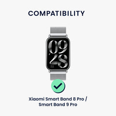 kwmobile Uhrenarmband kompatibel mit Xiaomi Smart Band 8 Pro / Band 9 Pro / Redmi Watch 5 / Redmi Watch 4 Ersatzarmband