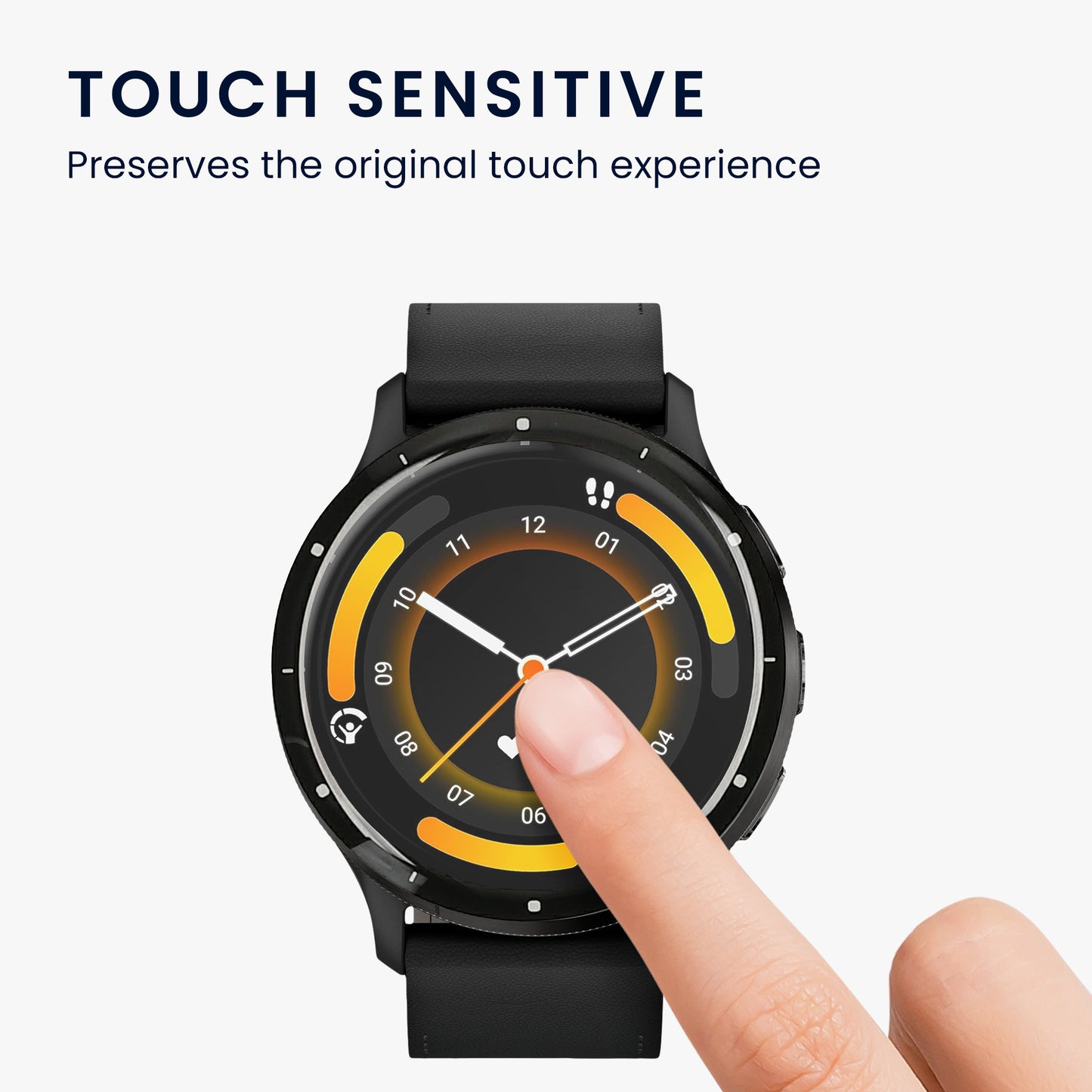 kwmobile Displayschutzfolie kompatibel mit Garmin Venu 3 Folie Schutzfolie für Fitness Tracker robuster Displayschutz