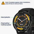 kwmobile Displayschutzfolie kompatibel mit Garmin Venu 3 Folie Schutzfolie für Fitness Tracker robuster Displayschutz