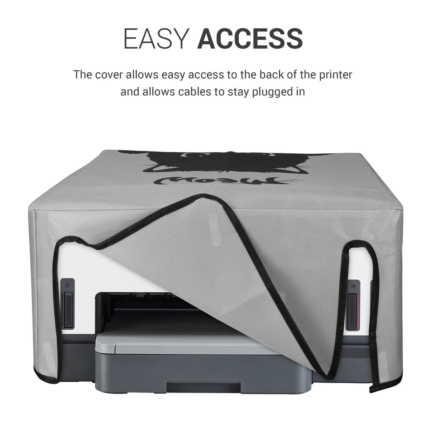 kwmobile Cover kompatibel mit HP Smart Tank 7005 / Smart Tank 5000 - Tasche Hülle Drucker - Staubschutzhülle Schutzhaube Schutzhülle