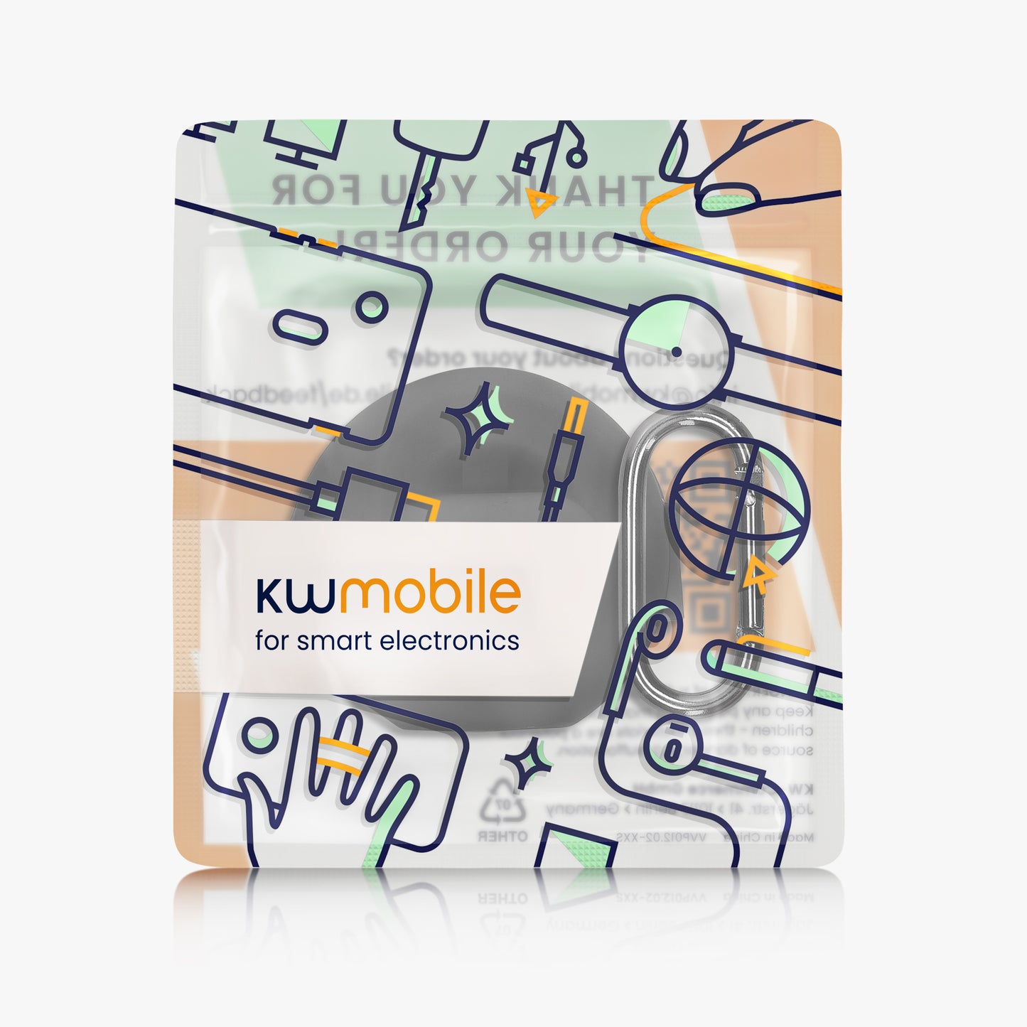 kwmobile Hülle kompatibel mit Anker Soundcore V40i Kopfhörer