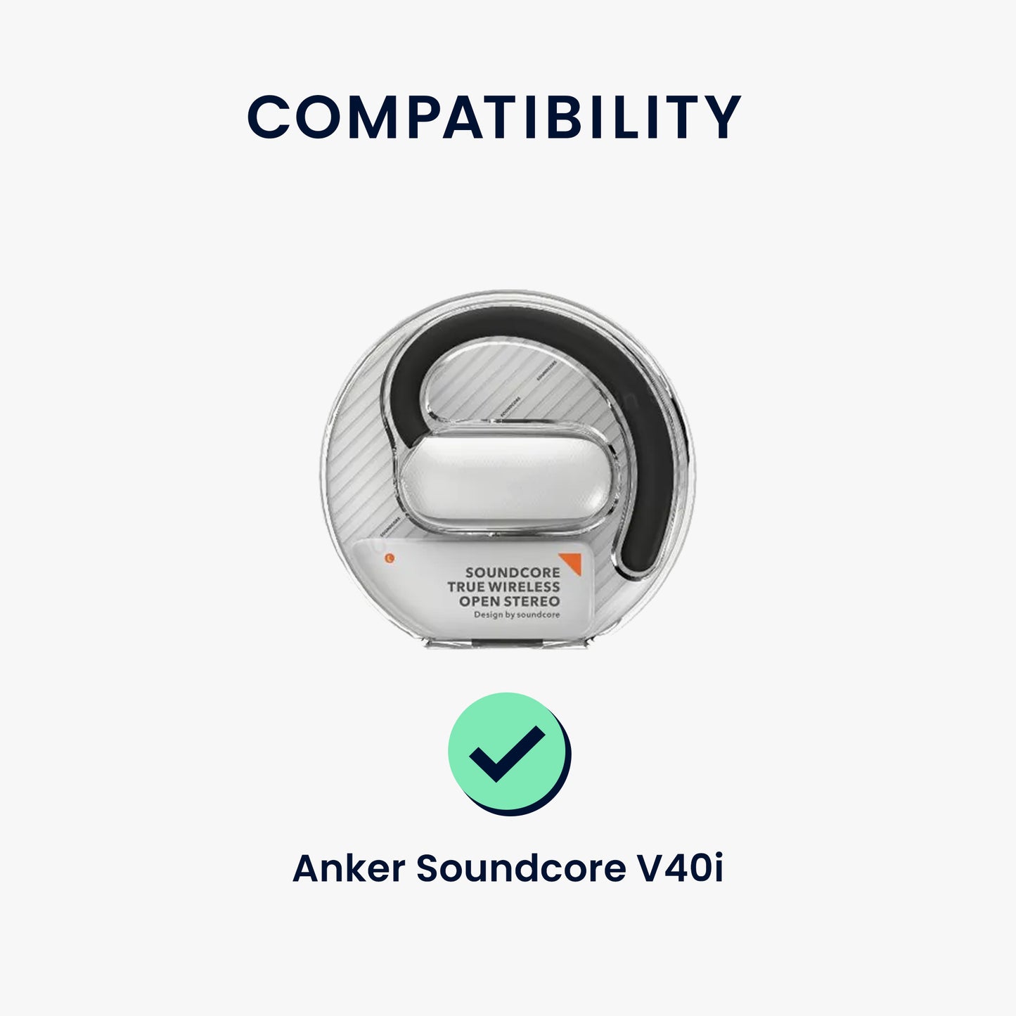 kwmobile Hülle kompatibel mit Anker Soundcore V40i Kopfhörer