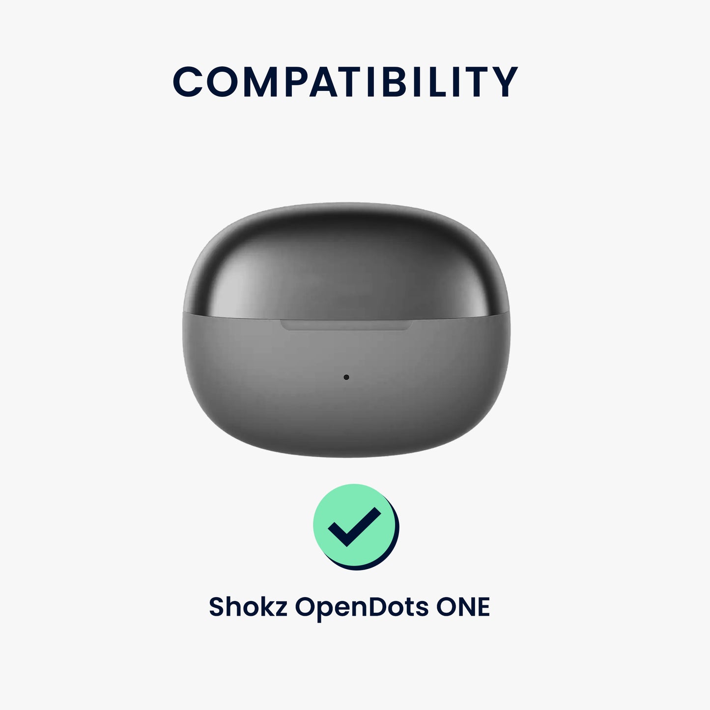 kwmobile Hülle kompatibel mit Shokz OpenDots ONE Kopfhörer Etui Case Cover Schoner