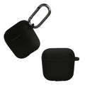 kwmobile Hülle kompatibel mit Sennheiser ACCENTUM Open Hülle - Kopfhörer Case - TPU Silikon Cover - Schutzhülle in Schwarz Schwarz  
