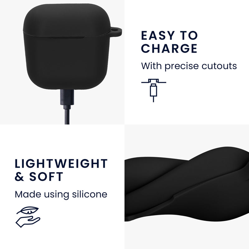 kwmobile Hülle kompatibel mit Sennheiser ACCENTUM Open Hülle - Kopfhörer Case - TPU Silikon Cover - Schutzhülle