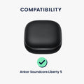 Silikon Hülle für Anker Soundcore Liberty 5 Don't touch my Headphones Design