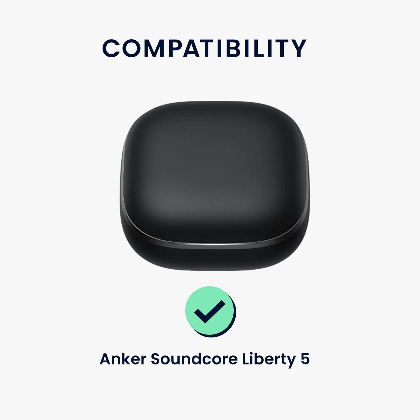 Silikon Hülle für Anker Soundcore Liberty 5 Don't touch my Headphones Design