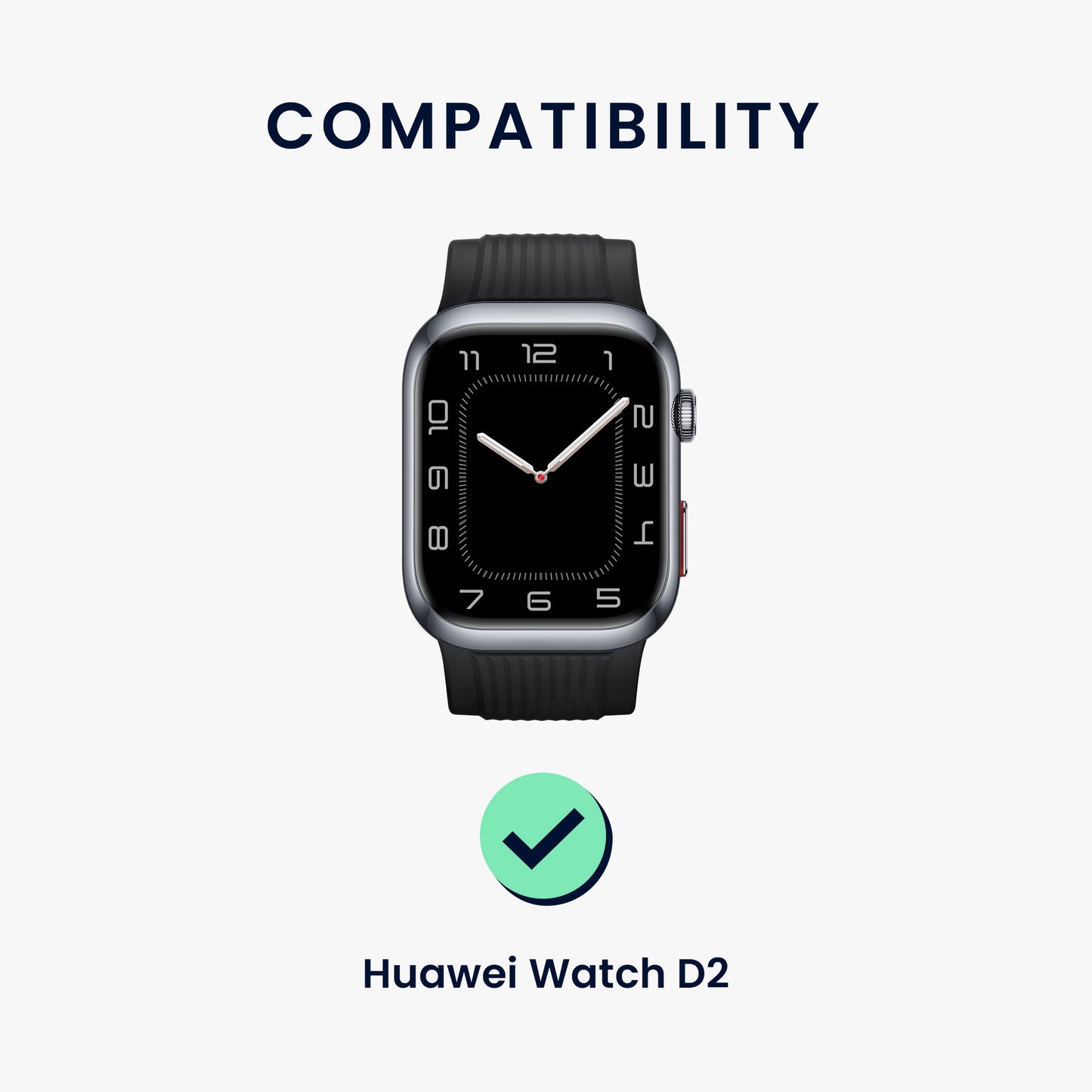 kwmobile Uhrenarmband für Huawei Watch D2 Armband Fitnesstracker Band Set Ersatzarmband Smartwatch