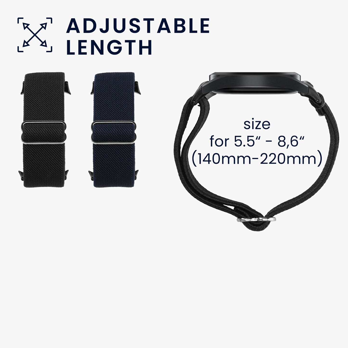 kwmobile Uhrenarmband für Huawei Watch D2 Armband Fitnesstracker Band Set Ersatzarmband Smartwatch