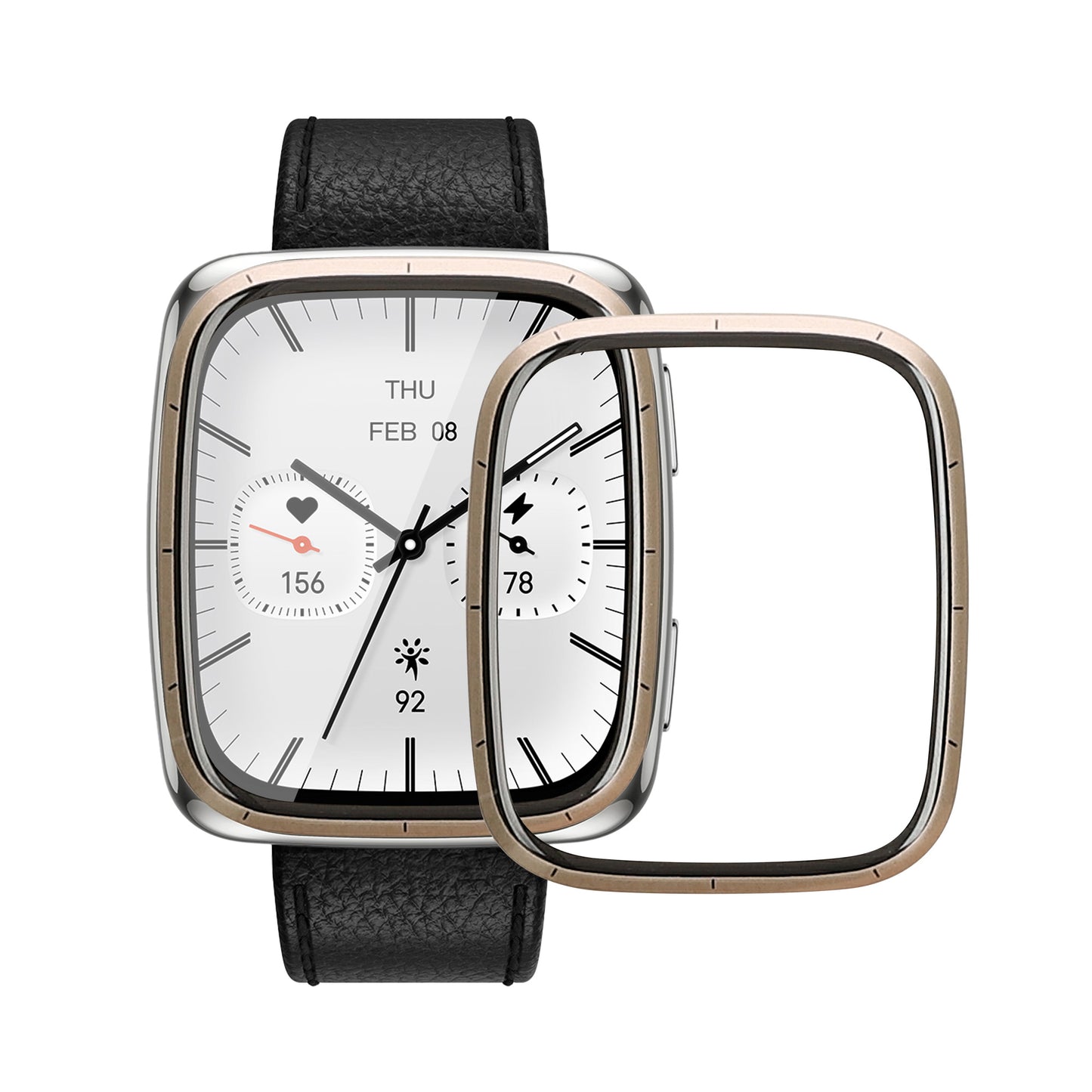 2x Displayschutzfolie für Amazfit Active 2 Square