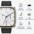 2x Displayschutzfolie für Amazfit Active 2 Square