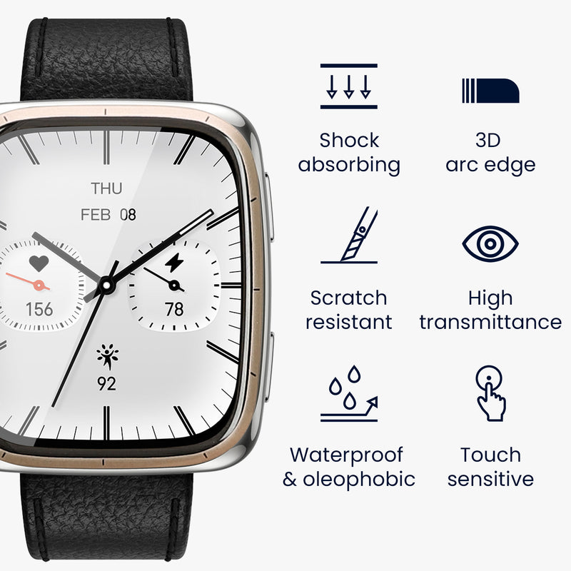 2x Displayschutzfolie für Amazfit Active 2 Square