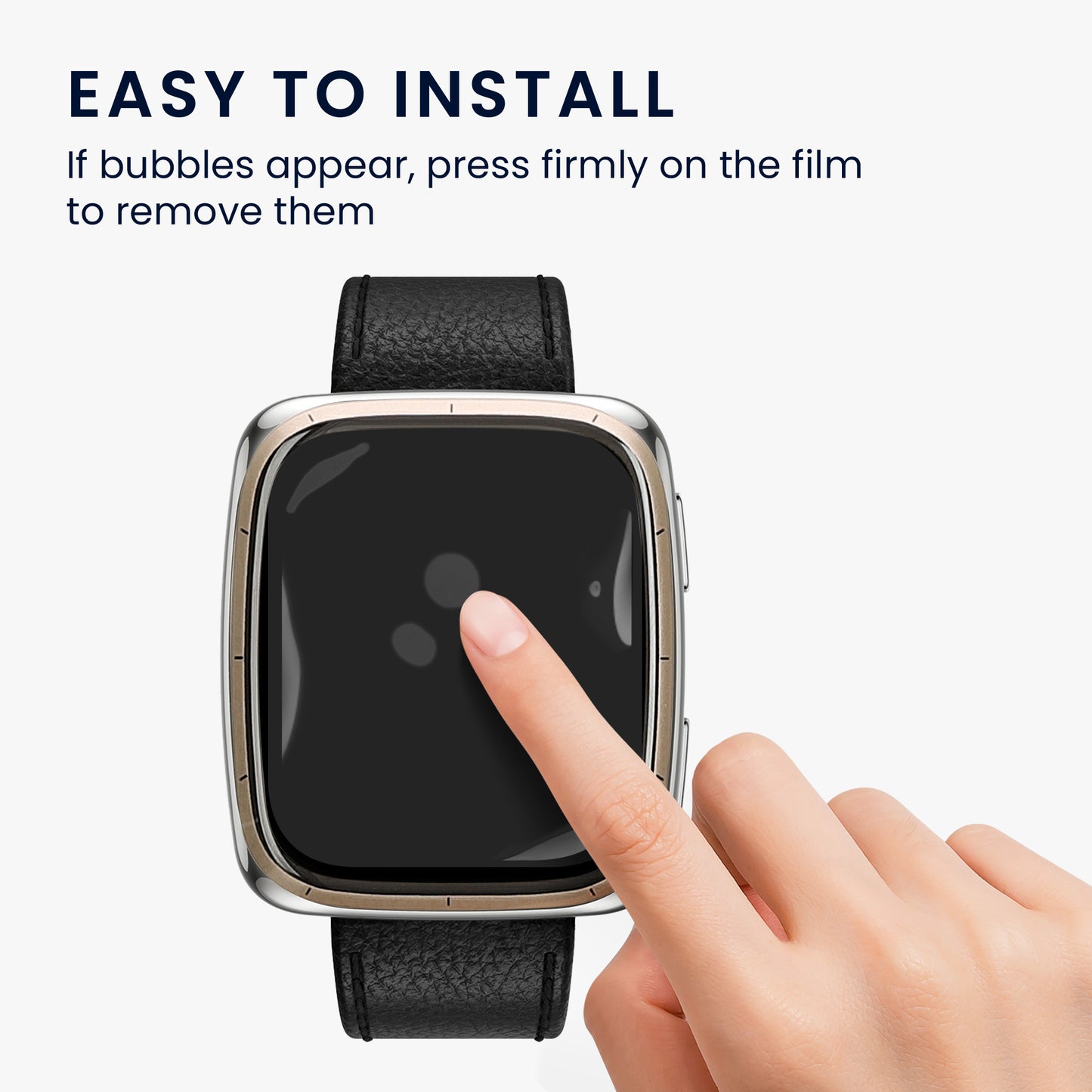 2x Displayschutzfolie für Amazfit Active 2 Square