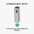 kwmobile Hülle für CUKTECH Power Bank 20000mAh (PB200) Case - Powerbank Hülle für unterwegs - Tasche für Power Bank