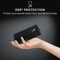 kwmobile Hülle für CUKTECH Power Bank 20000mAh (PB200) Case - Powerbank Hülle für unterwegs - Tasche für Power Bank