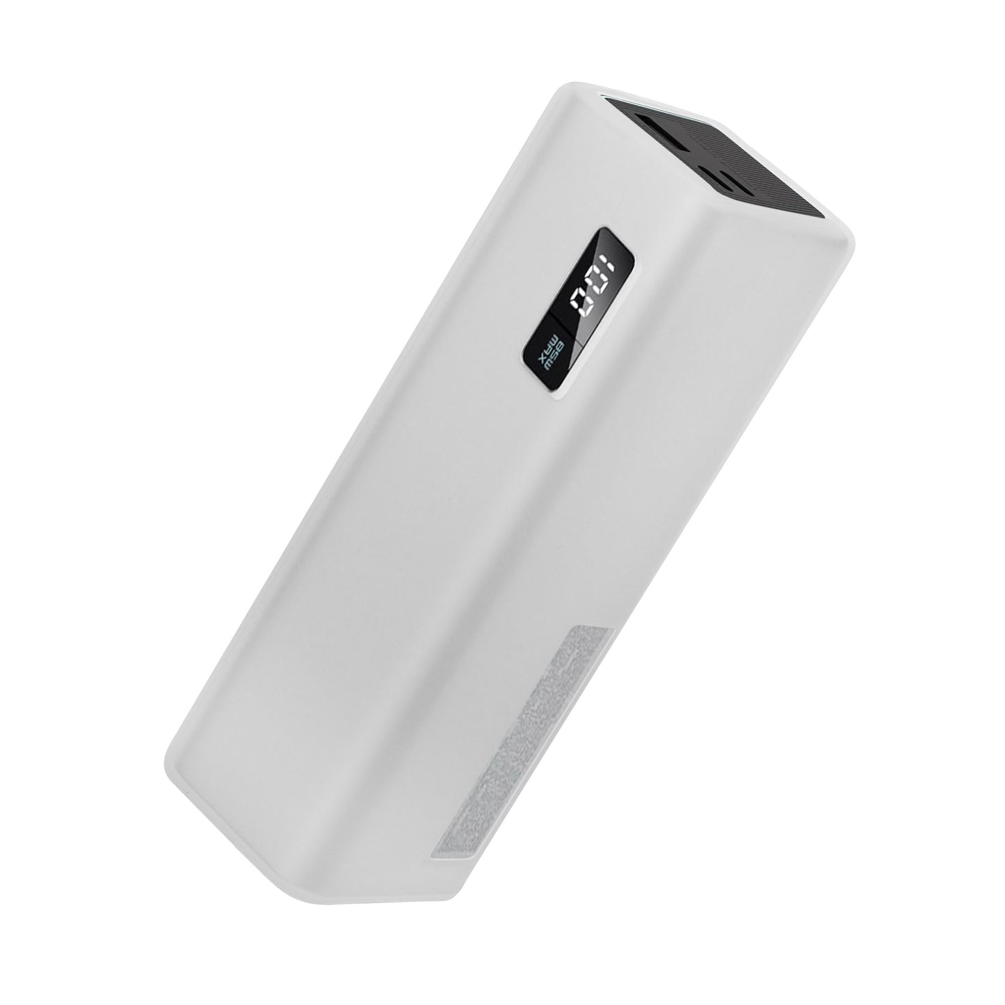 kwmobile Silikon Hülle für CUKTECH Power Bank 20000mAh (PB200) Case - Powerbank Hülle für unterwegs - Tasche für Power Bank - Transparent Transparent  