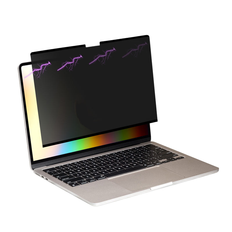 Sichtschutzfolie für Apple Macbook Pro 14.2 M4 A3112 / A3185 / A3401 / M3 A2992 / M2 A2779 Folie - Blickschutzfolie Privacy Screen - Laptop Folie