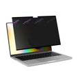 kwmobile Sichtschutzfolie für Apple Macbook Air 15 M4 2025 A3241 Folie Blickschutzfolie Privacy Screen Laptop Folie magnetisch Anti Spy Folie Laptop Schutz