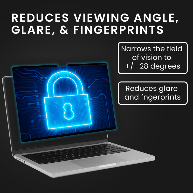 kwmobile Sichtschutzfolie für Apple Macbook Air 15 M4 2025 A3241 Folie Blickschutzfolie Privacy Screen Laptop Folie magnetisch Anti Spy Folie Laptop Schutz