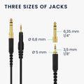 Kopfhörerkabel für AudioTechnica ATH-M50X / M40X / M60X / M70X