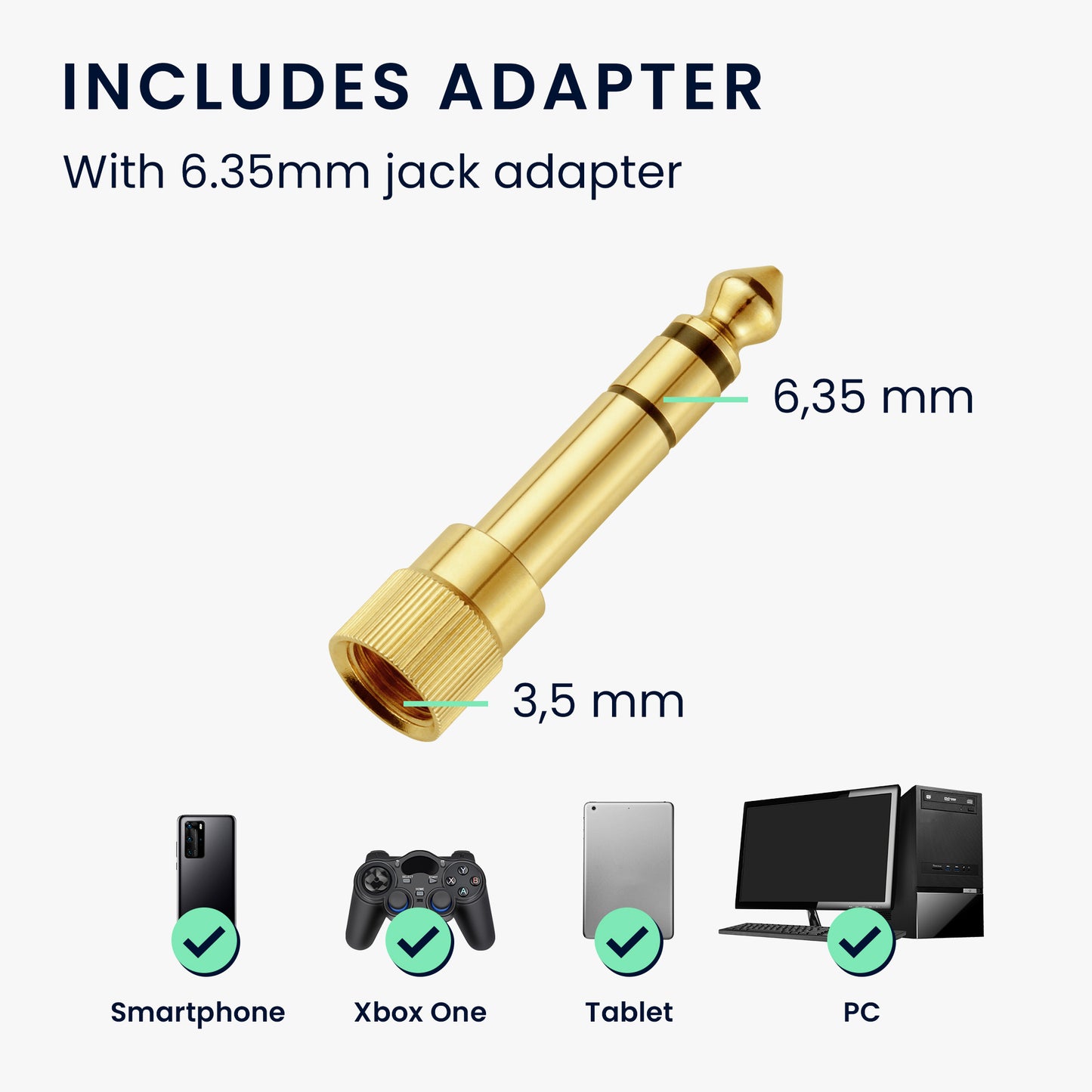 Kopfhörerkabel für AudioTechnica ATH-M50X / M40X / M60X / M70X