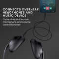 kwmobile Kopfhörerkabel für Bose 700 / NC700 / QuietComfort QC25 / QC35 II / QC35 / QC45 / OE2 - 3,5 mm Ersatz Kabel 100 cm - 3.5mm Klinke Kabel