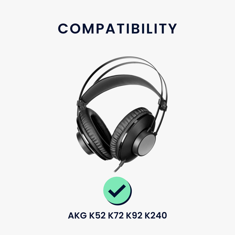 2x Ohrpolster für AKG K52 K72 K92 K240