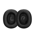 kwmobile 2x Ohr Polster für EDIFER WH950NB / LS880NB Ohrpolster - Ersatz Ohrpolster - Kopfhörer Ersatzteile - Kopfhörer Ersatzpolster für Over Ear Headphones Schwarz  