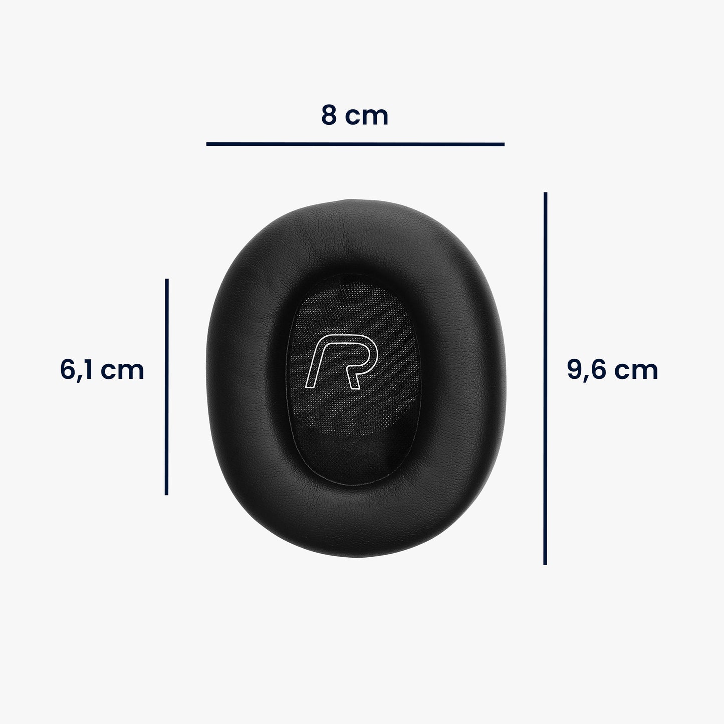 kwmobile Ohr Polster für EDIFER WH950NB / LS880NB Ohrpolster Ersatz Kopfhörer Ersatzteile Over Ear Headphones