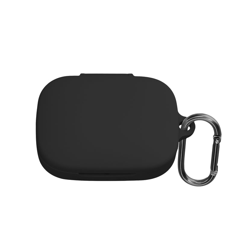 kwmobile Hülle kompatibel mit HONOR Earbuds Open Kopfhörer - Silikon Schutzhülle Etui Case Cover Schoner in Schwarz Schwarz  