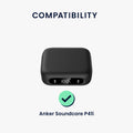 kwmobile Hülle kompatibel mit Anker Soundcore P41i Kopfhörer
