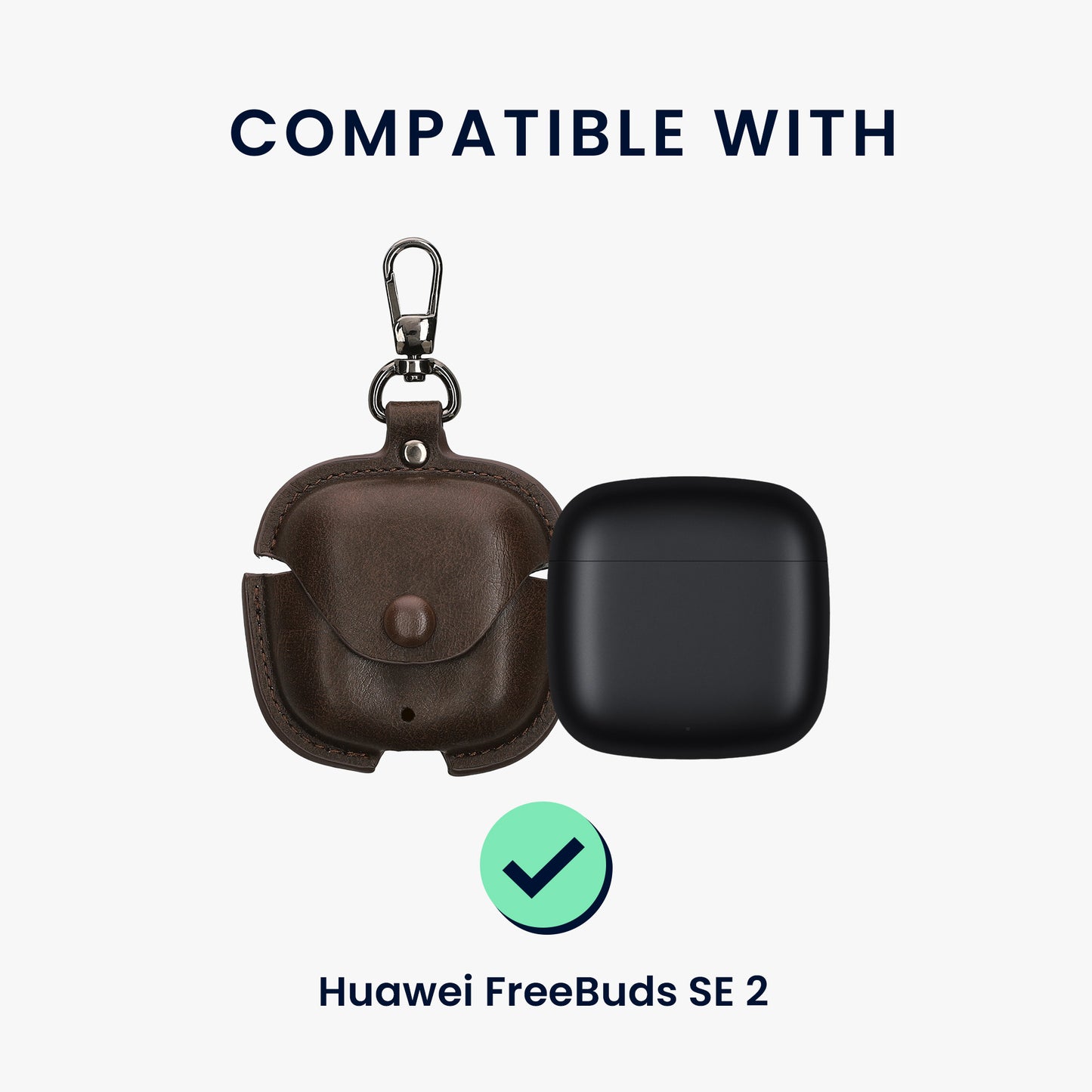 Kunstleder Hülle für Huawei FreeBuds SE 2 Kopfhörer