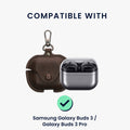Kunstleder Hülle für Samsung Galaxy Buds 3 / Galaxy Buds 3 Pro Kopfhörer
