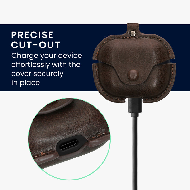 Kunstleder Hülle für Samsung Galaxy Buds 3 / Galaxy Buds 3 Pro Kopfhörer