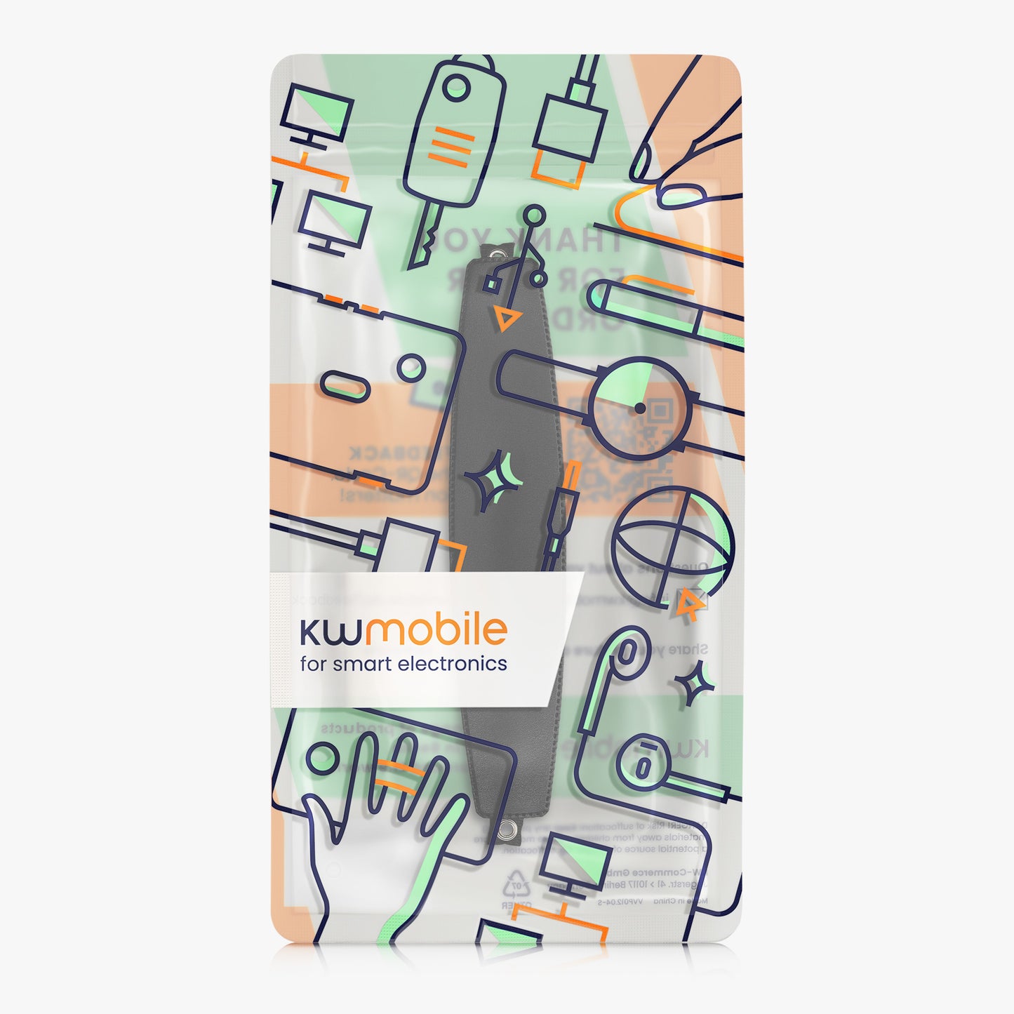 kwmobile Bügelpolster kompatibel mit AKG K52 K72 K92 K240 Over Ear Kopfhörer Ersatz Kopfbügel Polster