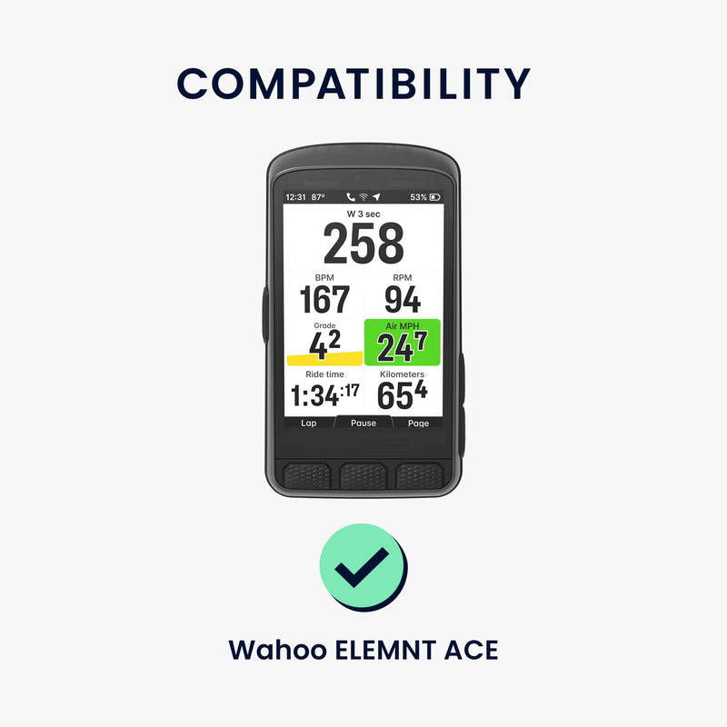 kwmobile Hülle kompatibel mit Wahoo ELEMNT ACE GPS Fahrrad Case Schutzhülle