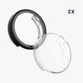 kwmobile Schutzhülle für Xiaomi Watch S4 41mm Fullbody Display Cover Set